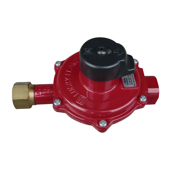 หัวปรับ Lucky Flame  L-3293 หัวปรับแบบเดินไลน์ หรือ เดินท่อแก๊ส สำหรับ ระบบแก๊สทุกชนิดที่ต้องการแก๊ส แรงดันต่ำ L3293