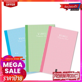 สมุดปกแข็ง รุ่น HV-51007 70 แกรม แพ็ค 3 เล่มMemo Book Hard Cover Hv-51007 70 g x 3 pcs