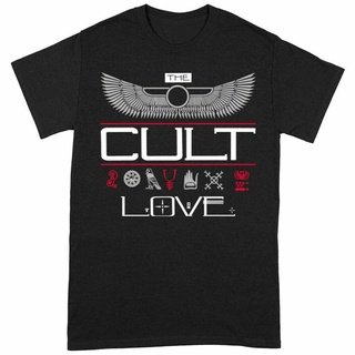 [COD]เสื้อยืด ผ้าฝ้ายแท้ แบบนิ่ม ระบายอากาศได้ดี พิมพ์ลายโลโก้อัลบั้ม The Cult Love สําหรับวันแม่S-5XL