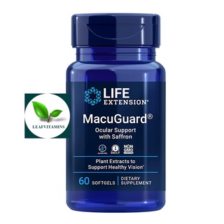 Life Extension MacuGuard® Ocular Support with Saffron / 60 Softgels