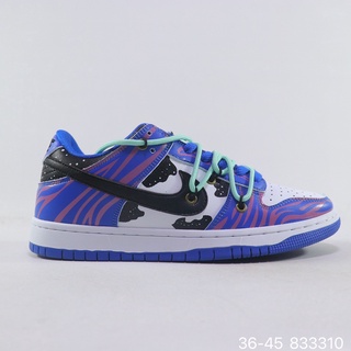 ∏ส่วนลด Nike SB Dunk Low Men Women รองเท้าผ้าใบหนังเดินรองเท้าลำลอง blue