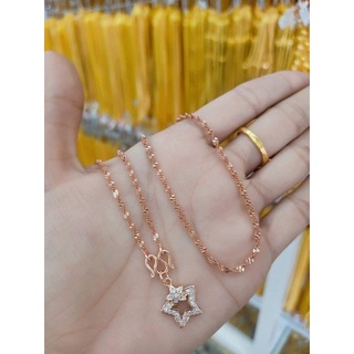 #สร้อยคอพร้อมจี้#สร้อยคอนาคพร้อมจี้ดาว