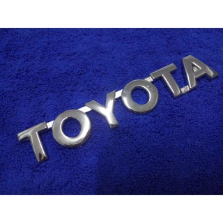 B.S.D โลโก้ TOYOTA สีชุป 2.5×15.5 cm 1ชิ้น