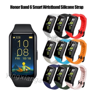 ( Yxa ) สายนาฬิกาข้อมือซิลิโคนสําหรับ Honor Band 6 Smart Wristband