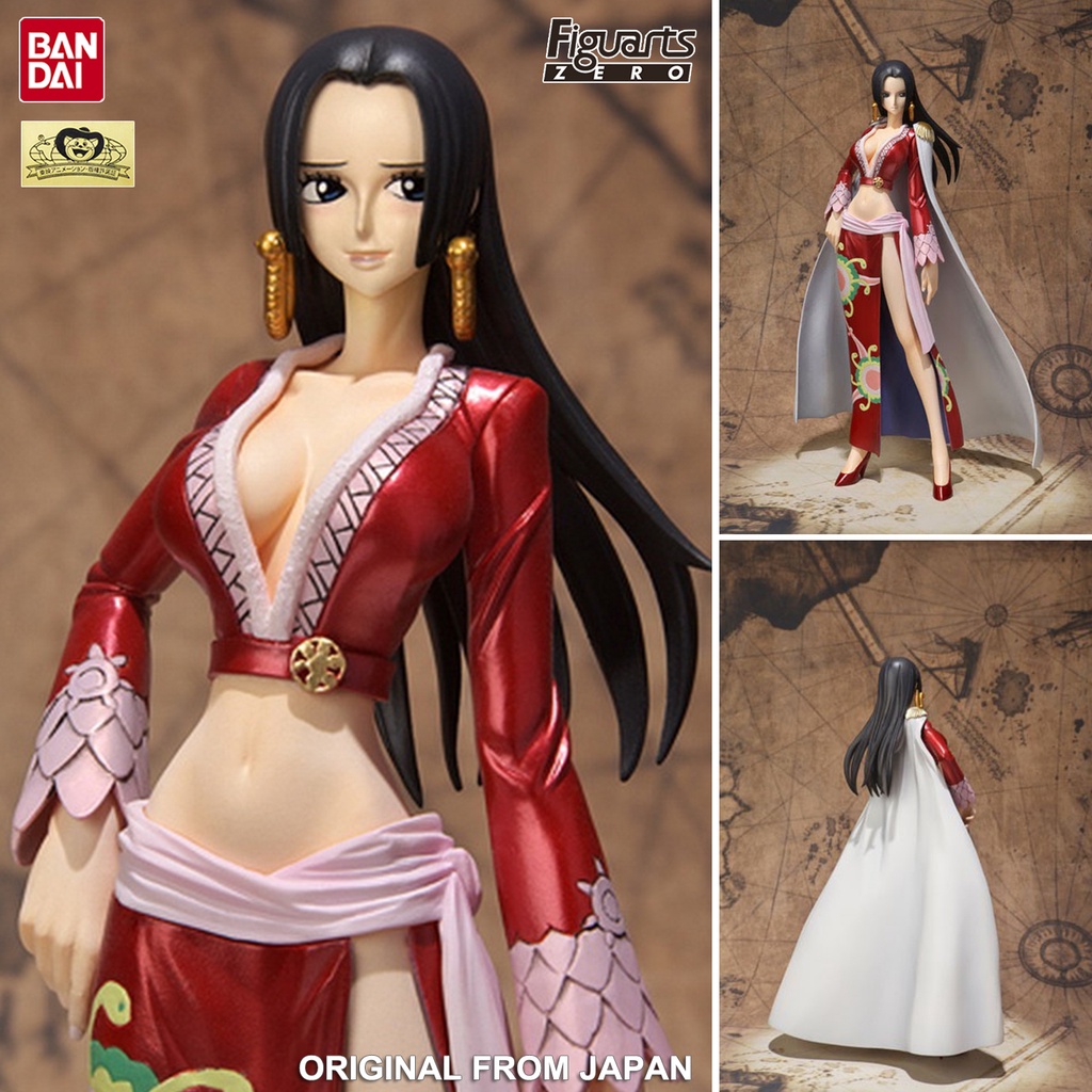 ของแท้ แมวทอง Bandai One Piece วันพีซ เต็มพิกัดสลัดจอมลุย วันพีช Boa Hancock โบอา แฮนค็อก Ver ฟิกเกอ