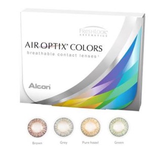 Air optix color เลนส์สี ขนาดไม่โต ดีที่สุด