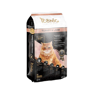 Iconic Premium Cat Food - อาหารแมวไอโคนิค พรีเมี่ยม สูตรเนื้อไก่งวง และ เนื้อแกะ