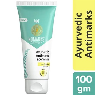 Bajaj Nomarks Ayurvedic Antimarks Face Wash For Oily Skin, 100 gm.