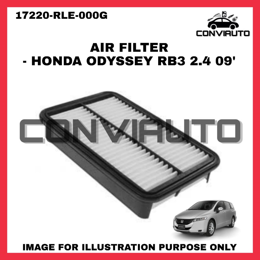 HONDA ODYSSEY RB3 2.4 2009 ~ AIR FILTER (17220-REA-000) CONVIAUTO