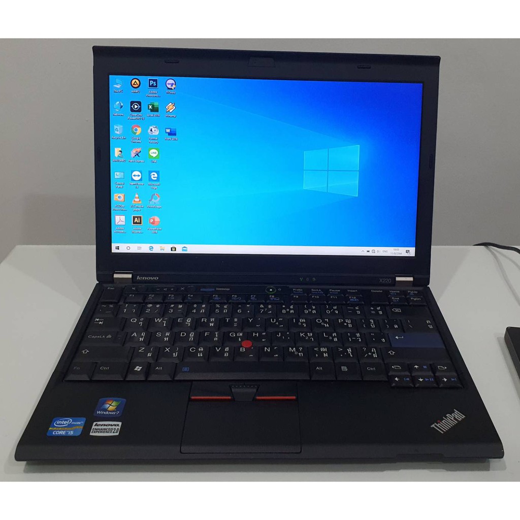 Notebook Lenovo ThinkPad X220 Black มือสอง สภาพดี พร้อมใช้งาน
