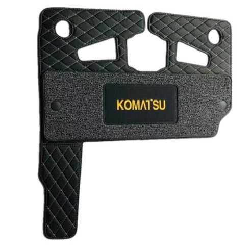 Komatsu ชิ้นส่วนรถขุด PC200-8 แผ่นรองเท้า PC70-8 PC240-8 เสื่อเท้าสีดําสีแดงเสื่อ