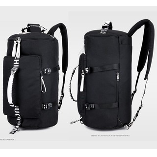 3in1 Bag กระเป๋าเป้เดินทาง Backpack กระเป๋าสะพายหลัง รุ่น BA-166(สีดำ)