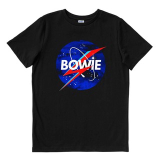 David BOWIE - NASA | เสื้อยืด พิมพ์ลายวงดนตรี | Merch เครื่องดนตรี | Unisex | วงดนตรีเมอร์ช | เสื้อยืด พิมพ์ลายดนตรี | ป๊อปร็อคคลาสสิก