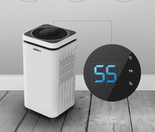 OJ 131E เครื่องลดความชื้นในอากาศและฟอกอากาศ Dehumidifier 12L