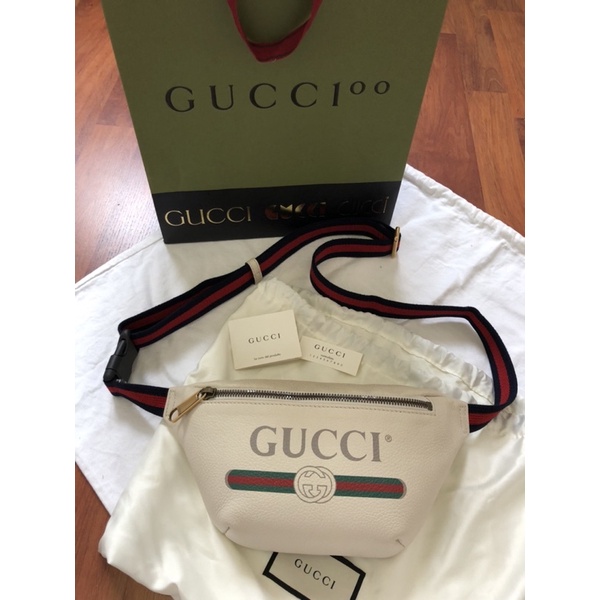 Gucci GUCCI Gucci 527792 Printed Small Belt Bag Vintage