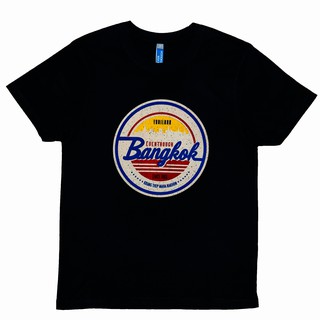 เสื้อยืด Even Though สกรีนลาย Bangkok Thailand ผลิตจาก COTTON USA 100%