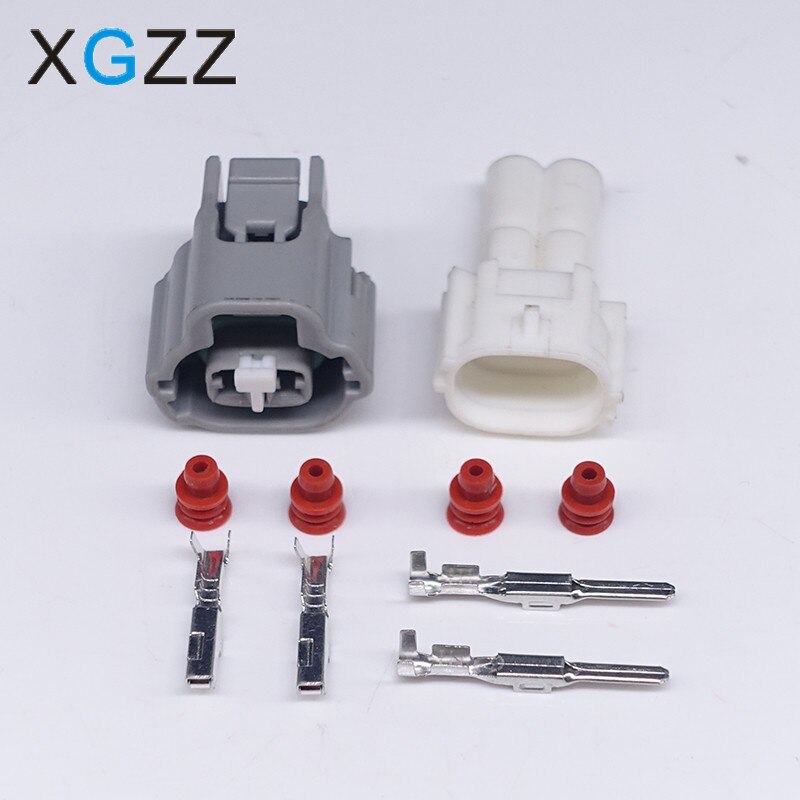 2 Pin ปลั๊กอัตโนมัติสายไฟ 7283-7526-30 สําหรับ Lexus Toyota VVT i Solenoid Connector 1JZ 2JZ 1UZ 3UZ