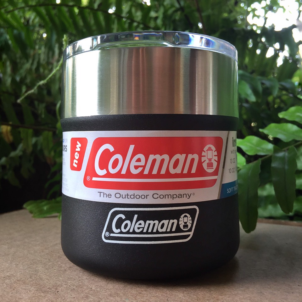 CAM_อุปกรณ์แคมป์ปิ้ง แก้วสเตนเลส 2ชั้น สุญญากาศ Coleman Sundowner Insulated Stainless Steel Rocks Gla หม้อสนาม  Camping