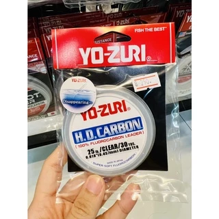 สายช็อค YO-ZURI Fluorocarbon 100% H.D.Carbon