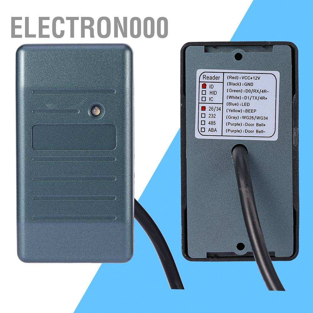 เครื่องอ่านบัตร RFID บัตรสมาร์ทการ์ด JT308 125KHz Proximity Sensor Smart RFID ID Card Reader แบบอ่านอย่างเดียว