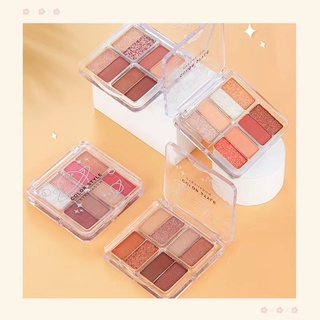 พร้อมส่ง🛒พาเลทอายแชโดว์ 8 สี Color Style mini Eyeshadow palette✨