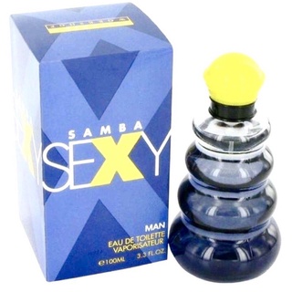 Samba Sexy for Man EDT100 ml.แซมบ้า เซ็กซี่ ฟอร์ แมน EDT100 ml.น้ำหอมแท้ กล่องซีล