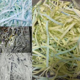 กระดาษฝอยกันกระแทก พร้อมส่ง ส่งฟรี ห่อของ แพ็คสินค้า สีขาว สีเหลือง สีฟ้า หลากสี
