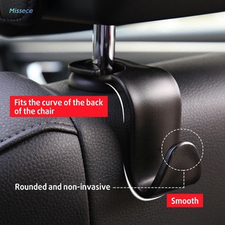 ❤Missece❤Car Seat Headrest Hook Universal Plastic Hanger Hook for Handbag Coats❤Automobiles