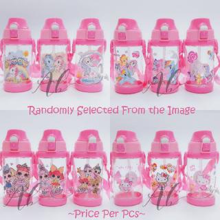 Angel Baby ขวดน้ํา ลายยูนิคอร์น My Little Pony Hello Kitty พร้อมหลอดดูด 450 มล.