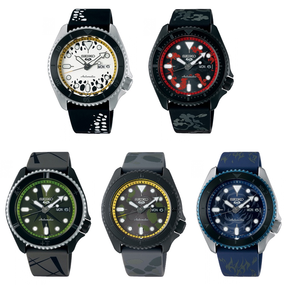 SEIKO 5 SPORTS นาฬิกาข้อมือ รุ่น ONE PIECE COLLABORATION LIMITED EDITION SRPH63K1,SRPH65K1,SRPH67K1,SRPH69K1,SRPH71K1
