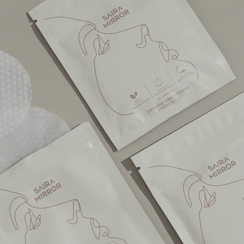 Sairamirror Organic Essence Pad 3 ชิ้น (ใช้ได้ 1 เดือน)