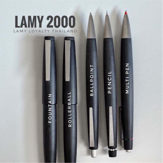 **พร้อมส่ง และ พรีออเดอร์ค่ะ** LAMY 2000 makrolon รุ่น TOP จาก LAMY (ปากกา ลามี่รุ่น2000)