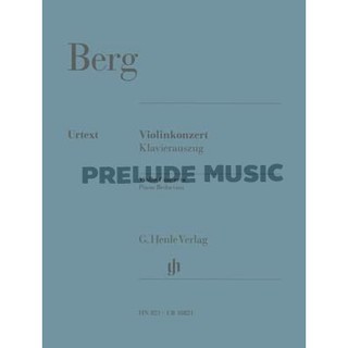 (Violin and Piano) Berg Concerto No. 22 In A Minor (HN821)