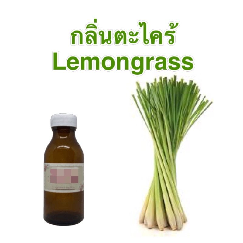 หัวน้ำหอม Fragrance oil กลิ่น ตะไคร้ LEMONGRASS