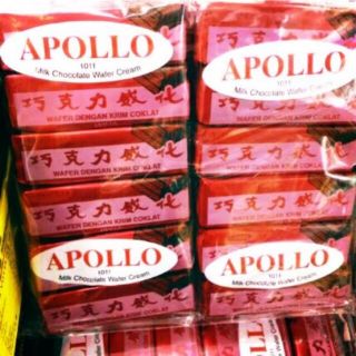 #APOLLO #เวเฟอร์รสช็อกโกแลต แพ็ค4ห่อ