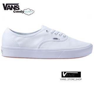 VANS AUTHENTIC TRUE WHITE COMFYCUSH SNEAKERS น้ำหนักเบา สินค้ามีประกันแท้