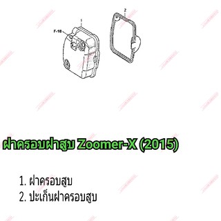 ชุดฝาครอบสูบZoomer-X2015