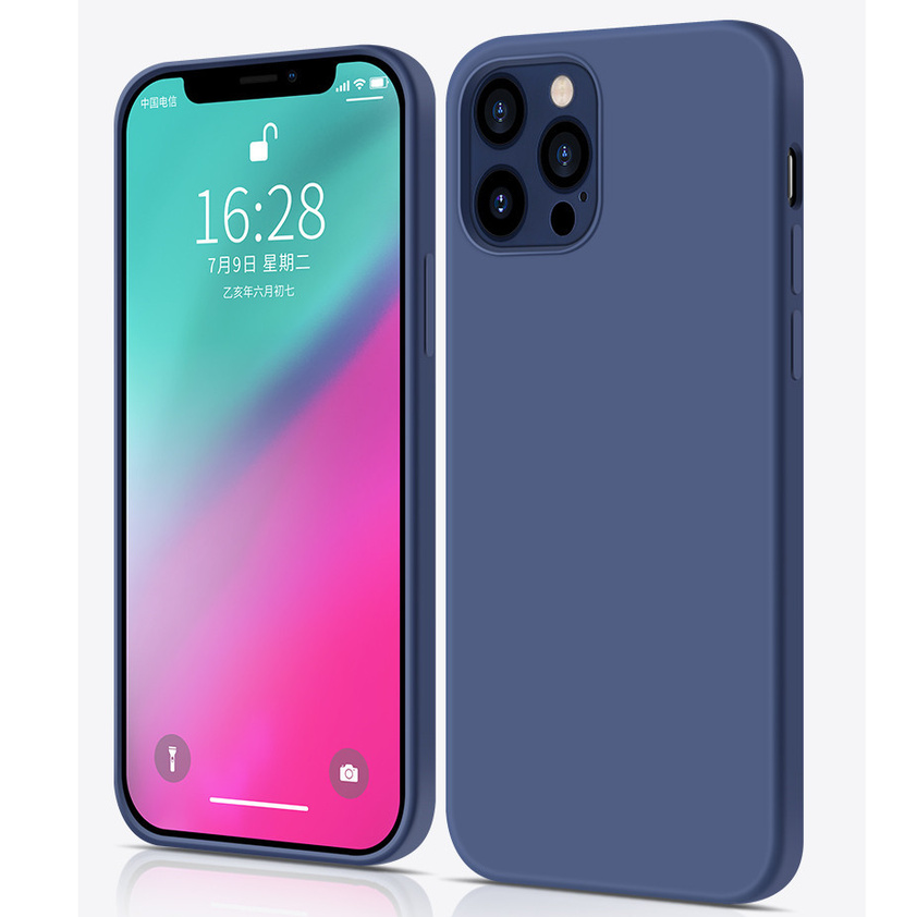 Caravan Crew เคสไอโฟนใหม่ Case iPhone 6 6s Plus 7 8 X XS MAX XR 11 Pro 12 mini Liquid Silicone เคสซิลิโคนเคสกันกระแทก #7
