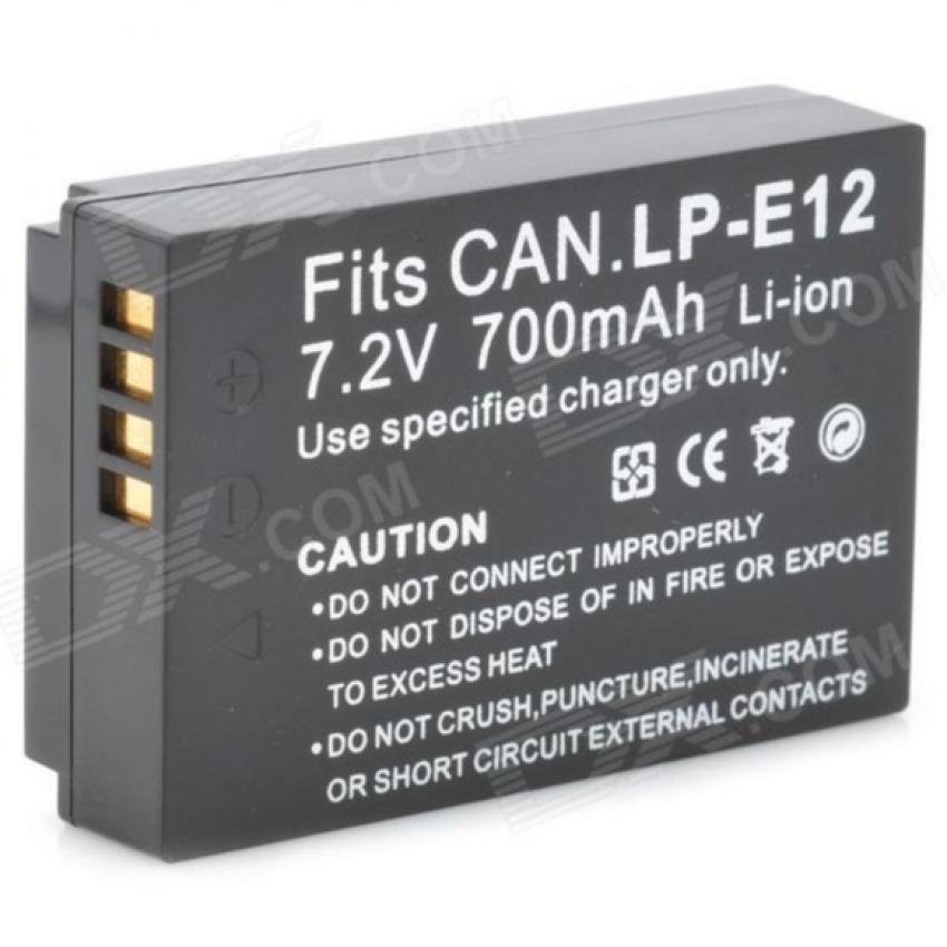 LP-E12 แบตเตอรี่แคนนอน EOS 100D,EOS M,EOS M2,EOS M10 Canon Battery
