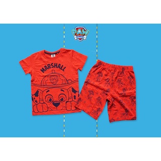 ✅ [18-24M] Paw Patrol T-Shirt And Shorts Set ชุดเซต เสื้อและ กางเกงขาสั้น พอล พาโทรล