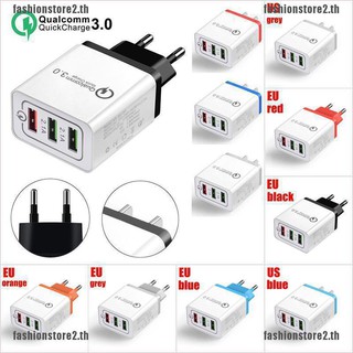 Fs 30 w qc 3.0 อะแดปเตอร์ฮับชาร์จเร็ว 3 พอร์ต usb 2018