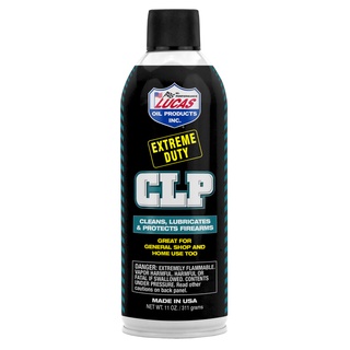 Lucas Oil - CLP Aerosol ซีแอลพีสเปร์ย น้ำยาครอบจักวาล ทำความสะอาด หล่อลื่น และปกป้องปืน ในขั้นตอนเดียว ขนาด11oz.