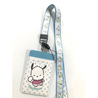 POCHACCO W  สายคล้องคอ สายคล้องบัตร ที่ใส่บัตร ซองใส่บัตร พร้อมสายคล้องคอ ลาย POCHACCO W  งานดี สวยงาม   MANOPNEST SHOP