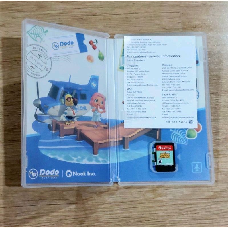 Animal Crossing Nintendo Switch Game (มือสอง) stationary18 ThaiPick