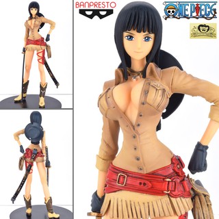 Model Figure งานแท้ Original ฟิกเกอร์ แมวทอง Banpresto One Piece วันพีซ เต็มพิกัดสลัดจอมลุย วันพีช Nico Robin นิโค โรบิน