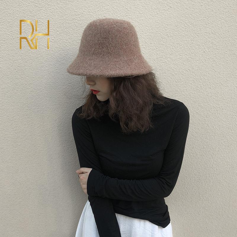 100-fashion-men-women-pure-wool-bucket-cap-winter-visor-folding