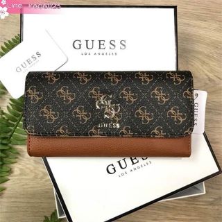 GUESS FACTORY WOMENS LONG WALLET  ของแท้ ราคาถูก