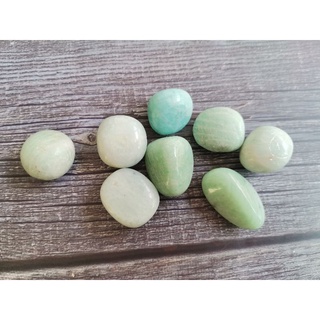 หินอมาโซไนท์ อะมาโซไนต์ หินขัดมัน Amazonite