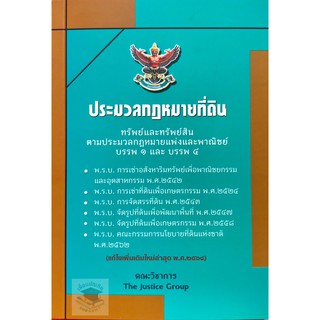 ประมวลกฎหมายที่ดิน และพ.ร.บ.เกี่ยวกับที่ดิน (แก้ไขเพิ่มเติม พ.ศ.2564) ขนาดกลาง A5