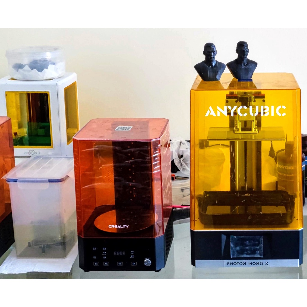[ผ่อนได้] รับเทิร์น หรือ ขาย 3d Printer เรซิ่น Anycubic Mono X 4K พร้อม เครื่องล้างและอบ UV 2in1Crea